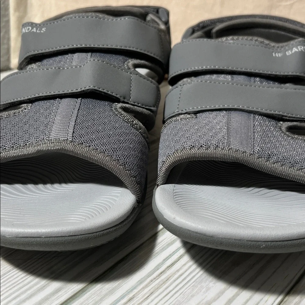 Hike Footwear Baresandals IV  Ergonomic Footbed Barefoot Sandals gray mens 7/7.5